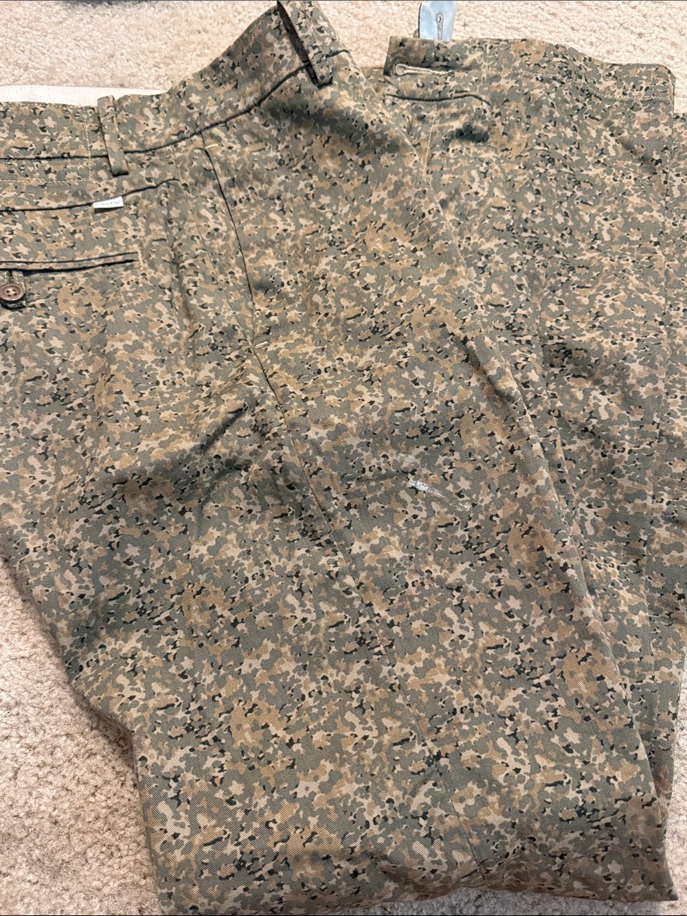 🔺LAST CHANCE!!!🔺 Men's LEVI'S Digital Camo Pants - Green/Tan 36x34